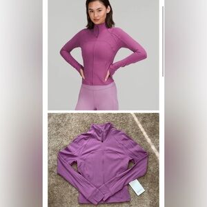 Lululemon cropped Nulu jacket